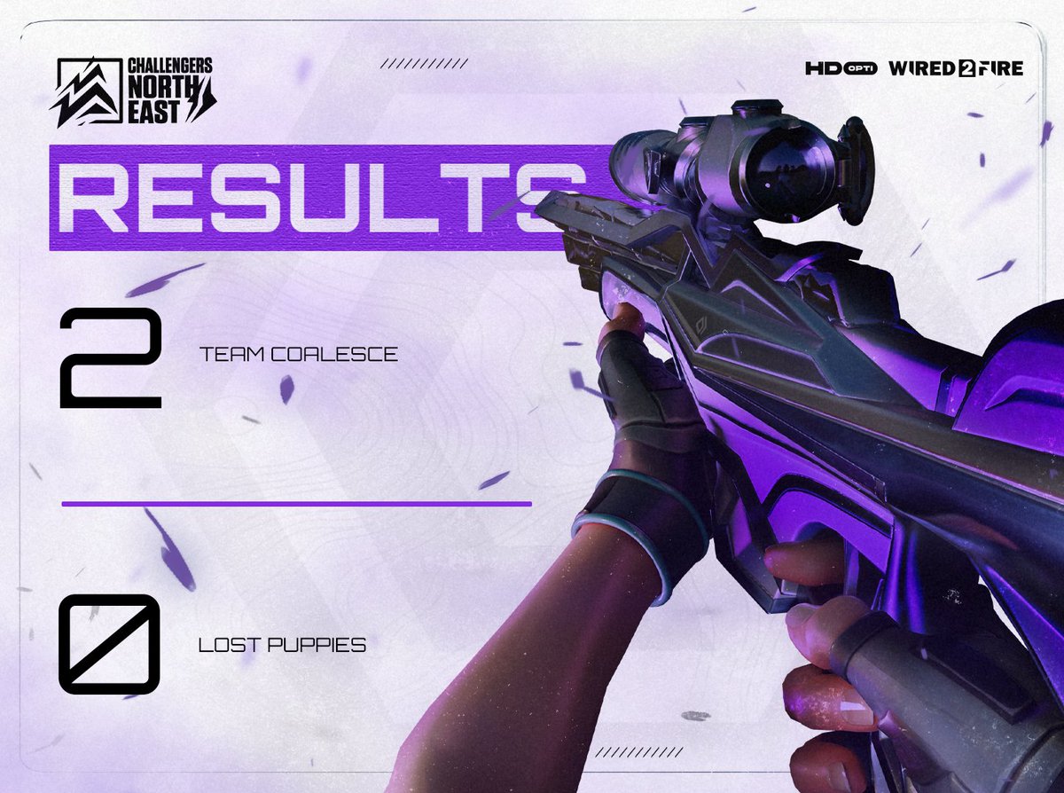 Coalesce (@teamcoalesce) on Twitter photo GGs <a href="/Lost_Puppies/">Lost Puppies (LP)</a>
With a 13-9 on Ascent and 13-7 on Lotus, we bring home another victory. On to the next match of the day!!
#StrongerTogether GGs <a href="/Lost_Puppies/">Lost Puppies (LP)</a>
With a 13-9 on Ascent and 13-7 on Lotus, we bring home another victory. On to the next match of the day!!
#StrongerTogether