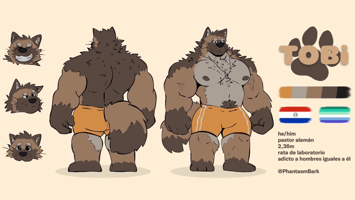 nueva fursona principal