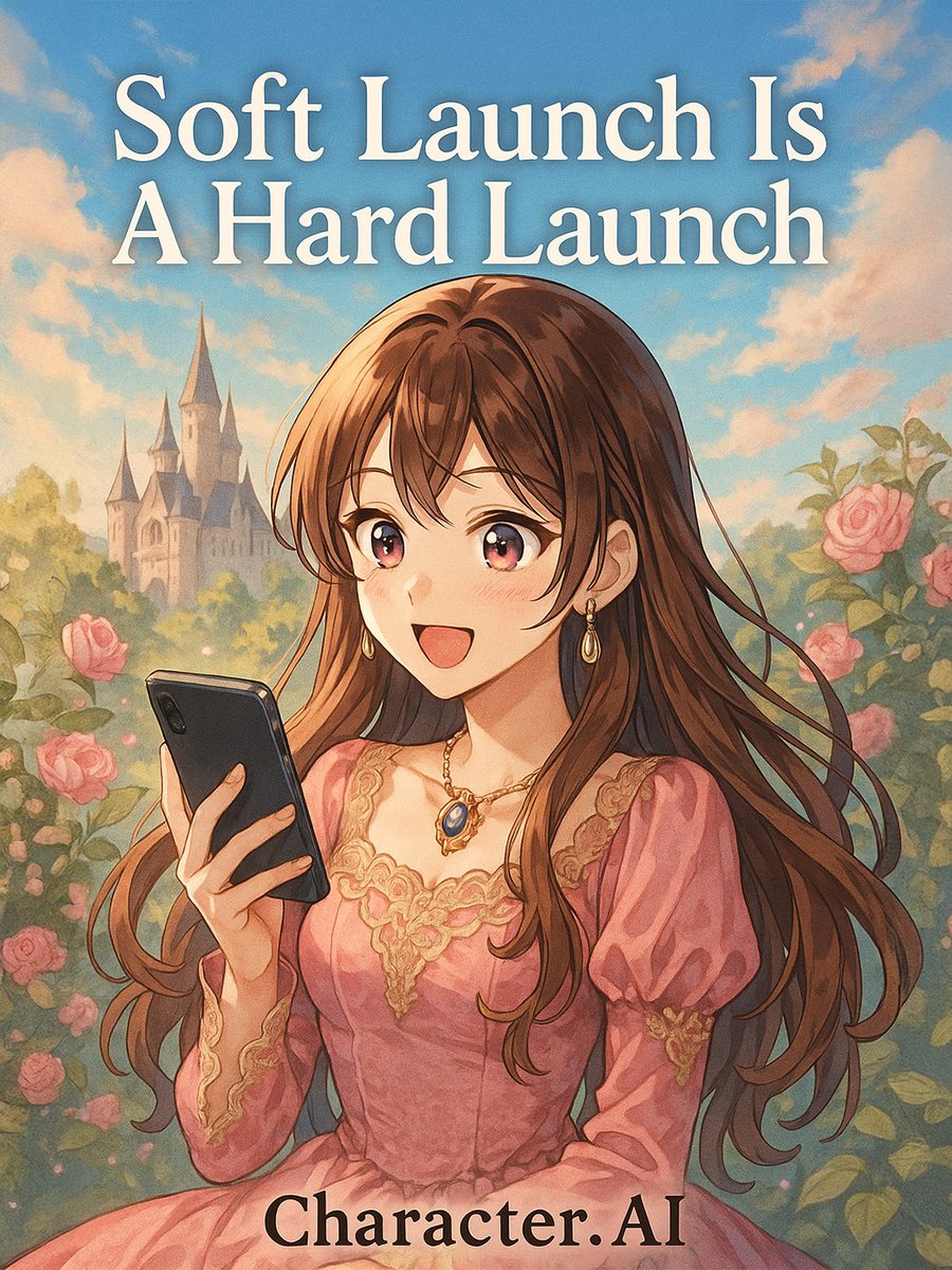 character_ai's tweet image. ⚠️UPDATE⚠️
You liked Soft Launch so hard we made it official! Have fun 💘