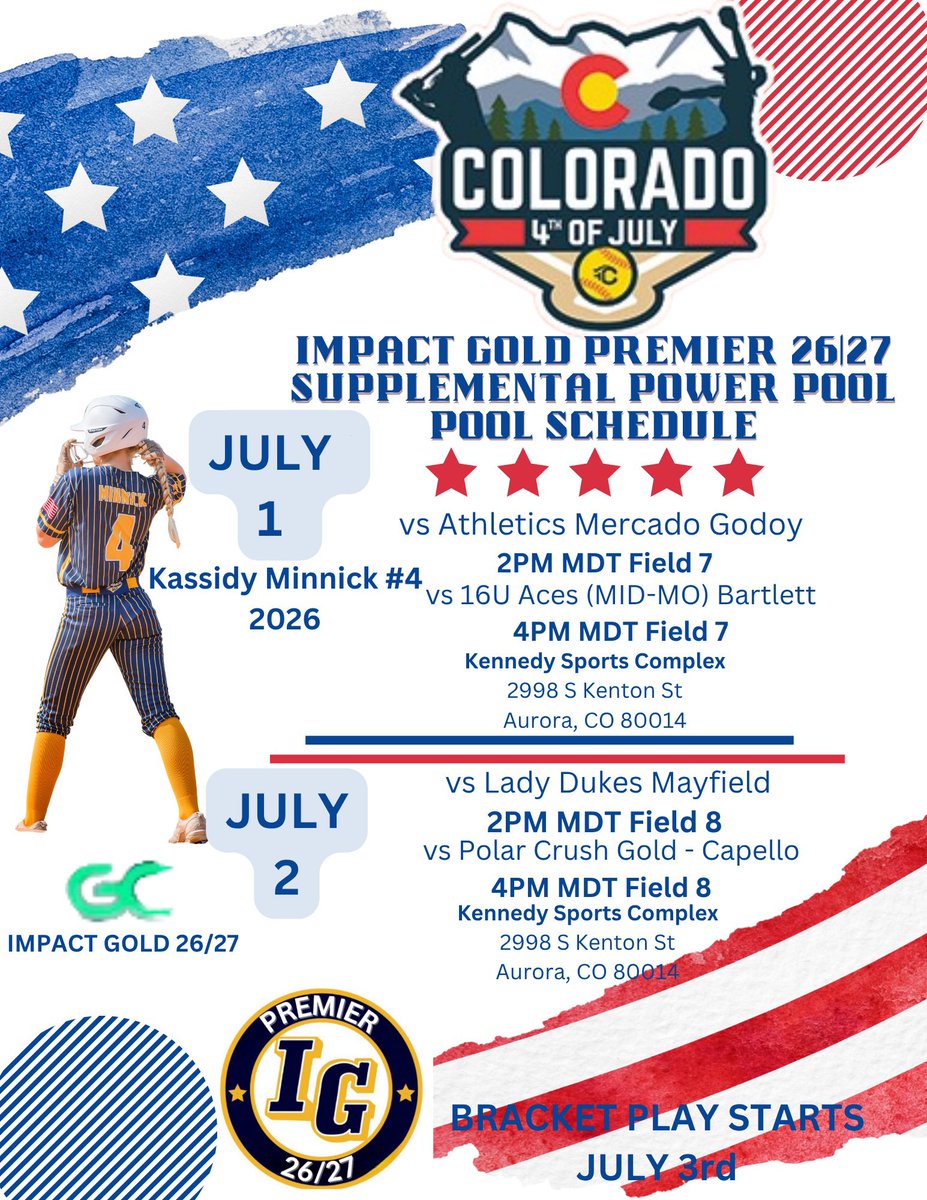 Hope you can come out and watch!