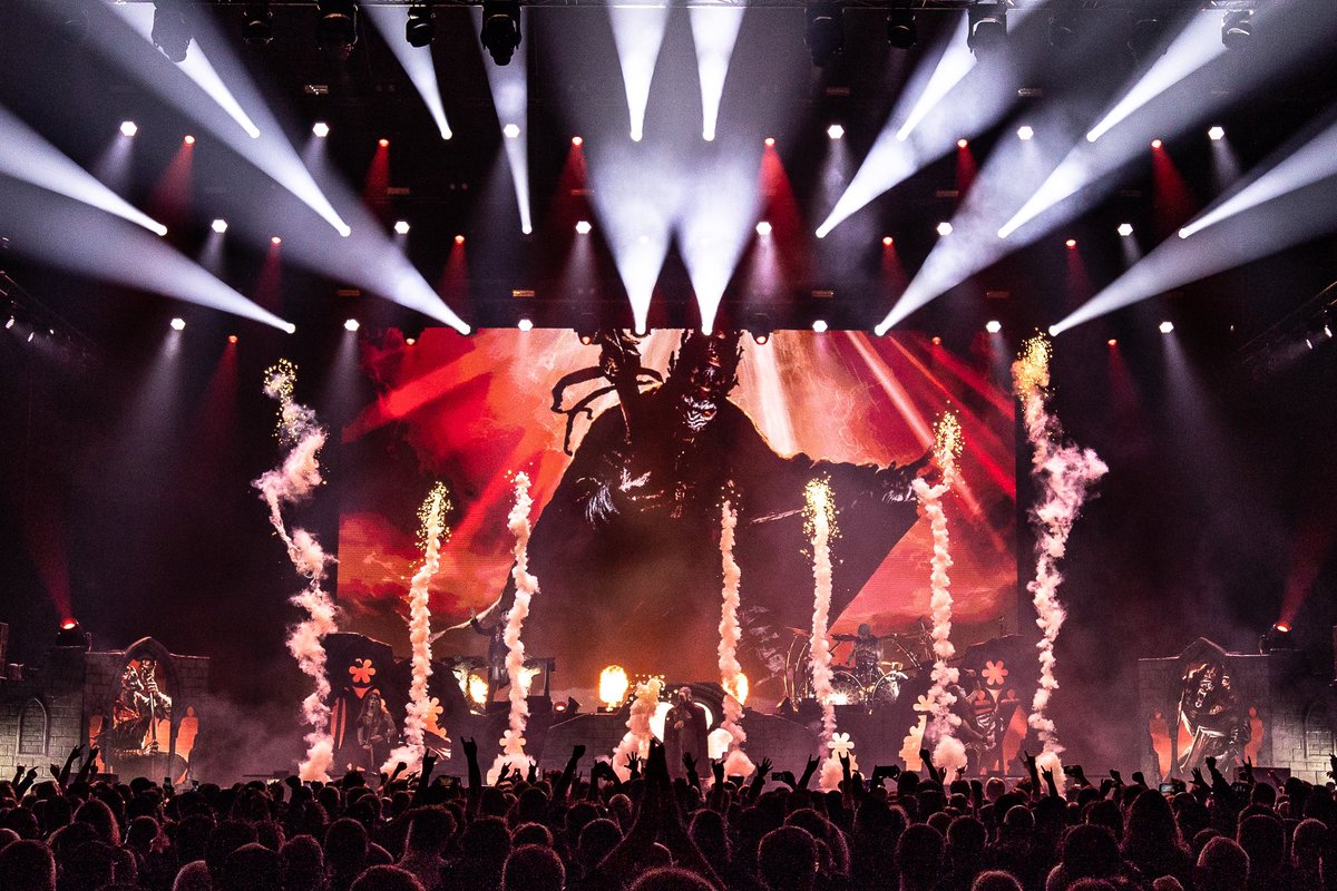 Six years have passed since our last time in Estonia - and it felt fantastic to finally return and celebrate with you all at the Tallinn Rock Festival! Tonight, the holy heavy metal mass continues as we headline the mighty Tuska Festival in Finland. Valmistaudu, Suomi!