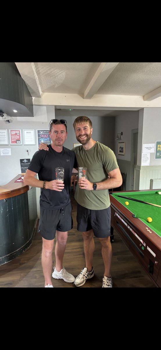 Few quiet pints 😂😂🫣🫣💪💪💚💚Rooney 💪💪