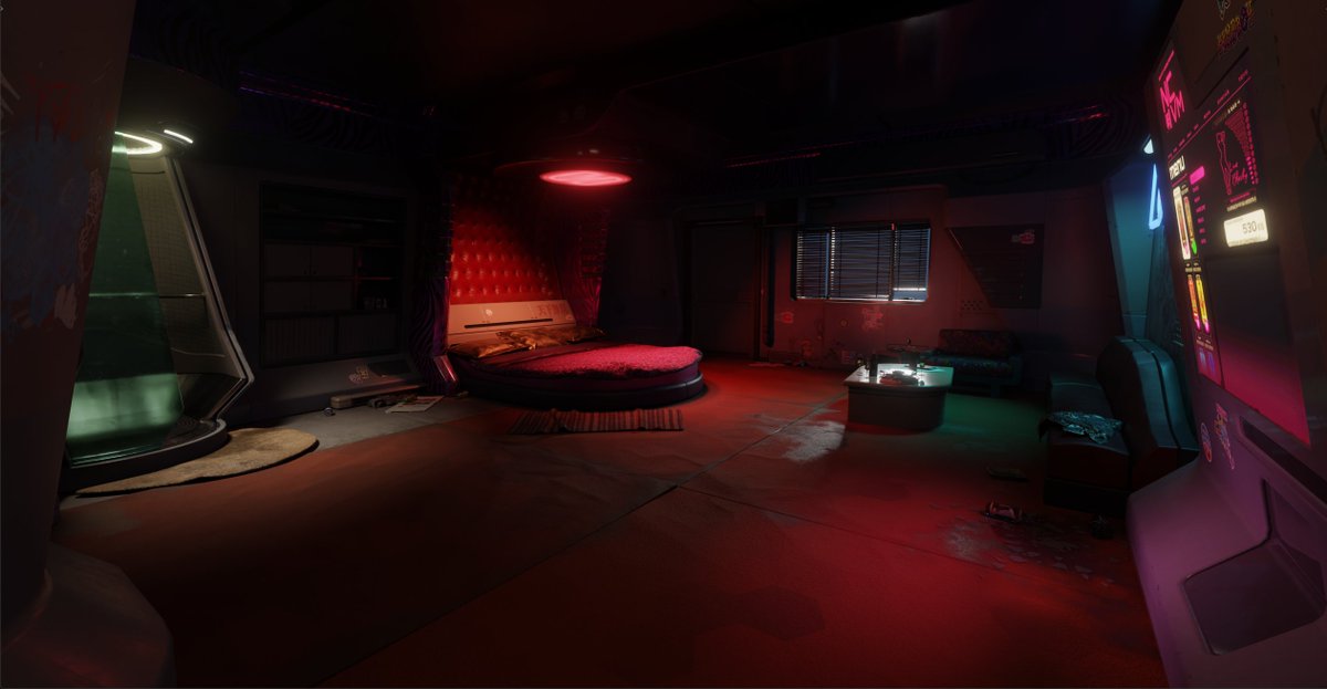 [WIP] No-Tell Motel - Violence Room / Blender (Cycles)

#cyberpunk2077 #cyberpunk #blender #cycles #scene #environment #3d #wolvenkit #cdpr #game #assets #fanart #map