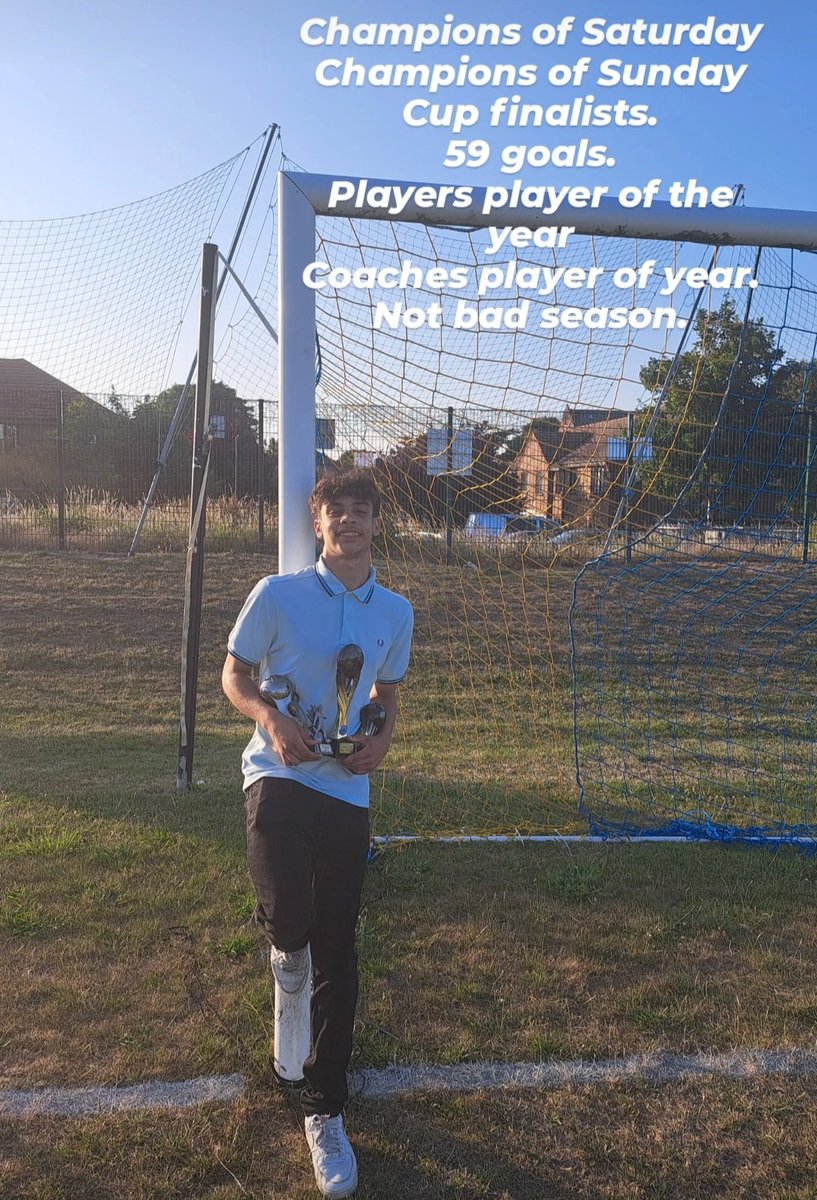 djc_86's tweet image. So proud of this boy.
My Son had an amazing season. Here to 25/26...more goals expected.
#MeonMilton