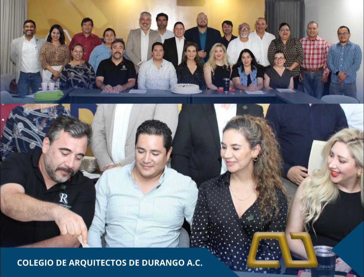 Arq. Alba Hernández, presidenta del CAD, asistió  a la sesión mensual de la Federación de Colegios de Profesionistas del Estado de Durango (FECOP), donde tomó protesta como integrante activa de este organismo
