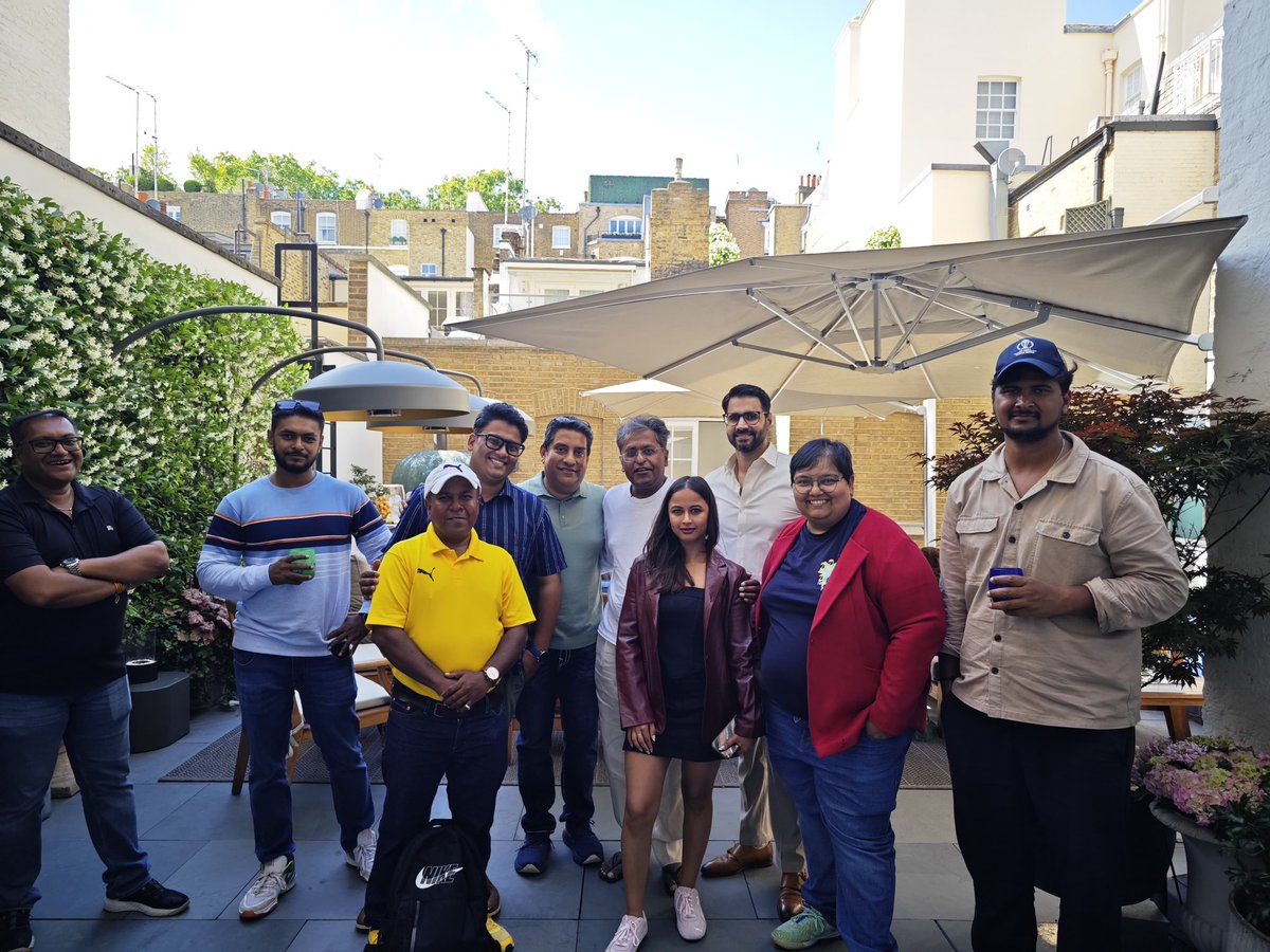 Boria Majumdar (@boriamajumdar) on Twitter photo Roundtable with <a href="/LalitKModi/">Lalit Kumar Modi</a> on <a href="/RevSportzGlobal/">RevSportz Global</a> tomorrow
Over some good food at his house for over 2 hours.
Candid and transparent. <a href="/IPL/">IndianPremierLeague</a> , innovations, way forward and controversies.
<a href="/TrishaGhosal/">Trisha Ghosal</a> <a href="/gargiraut15/">Gargi Raut</a> <a href="/rohitjuglan/">Rohit Juglan</a> <a href="/CricSubhayan/">Subhayan Chakraborty</a> <a href="/amitshah22/">Amit shah</a> <a href="/debasissen/">Debasis Sen</a> <a href="/RohanDC98/">Rohan Chowdhury</a> Roundtable with <a href="/LalitKModi/">Lalit Kumar Modi</a> on <a href="/RevSportzGlobal/">RevSportz Global</a> tomorrow
Over some good food at his house for over 2 hours.
Candid and transparent. <a href="/IPL/">IndianPremierLeague</a> , innovations, way forward and controversies.
<a href="/TrishaGhosal/">Trisha Ghosal</a> <a href="/gargiraut15/">Gargi Raut</a> <a href="/rohitjuglan/">Rohit Juglan</a> <a href="/CricSubhayan/">Subhayan Chakraborty</a> <a href="/amitshah22/">Amit shah</a> <a href="/debasissen/">Debasis Sen</a> <a href="/RohanDC98/">Rohan Chowdhury</a>