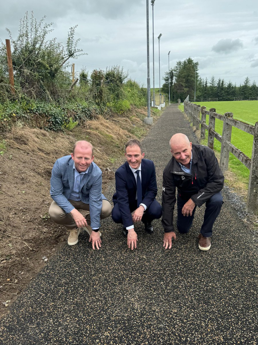 Alan Dillon (@alan_dillon) on Twitter photo Delighted to officially open the new multi-purpose track at Manulla FC a fantastic, inclusive facility.
A great example of sustainability & the circular economy in action using recycled tyre rubber via Sustainable Surface Solutions and supported by Circol ELT.♻️ <a href="/DeptCEE/">Department of Climate, Energy and the Environment</a> Delighted to officially open the new multi-purpose track at Manulla FC a fantastic, inclusive facility.
A great example of sustainability & the circular economy in action using recycled tyre rubber via Sustainable Surface Solutions and supported by Circol ELT.♻️ <a href="/DeptCEE/">Department of Climate, Energy and the Environment</a>