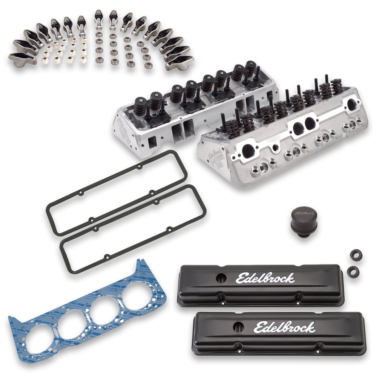 EdelbrockUSA's tweet image. 💥 Boost your SBC with this all-in-one Edelbrock E-Street 64cc Cylinder Head Bundle! Save 5% &amp;amp; get heads, gaskets, rockers, covers, &amp;amp; more!
📦 In stock – SKU 5089BUNDLE
🔗 bit.ly/3T2Xudr
#EdelbrockPower #SmallBlockChevy #HotRodParts #StreetMachine #HorsepowerUpgrade