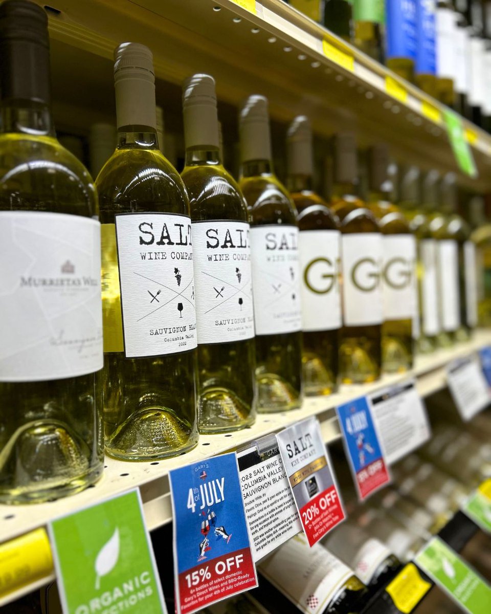 4th of July SALE is happening now 🎇🥂 Don't miss out -15% OFF 6+ bottles of select domestic Gary's Direct wines! Shop now: bit.ly/4n1A31I #GarysWine #winesale