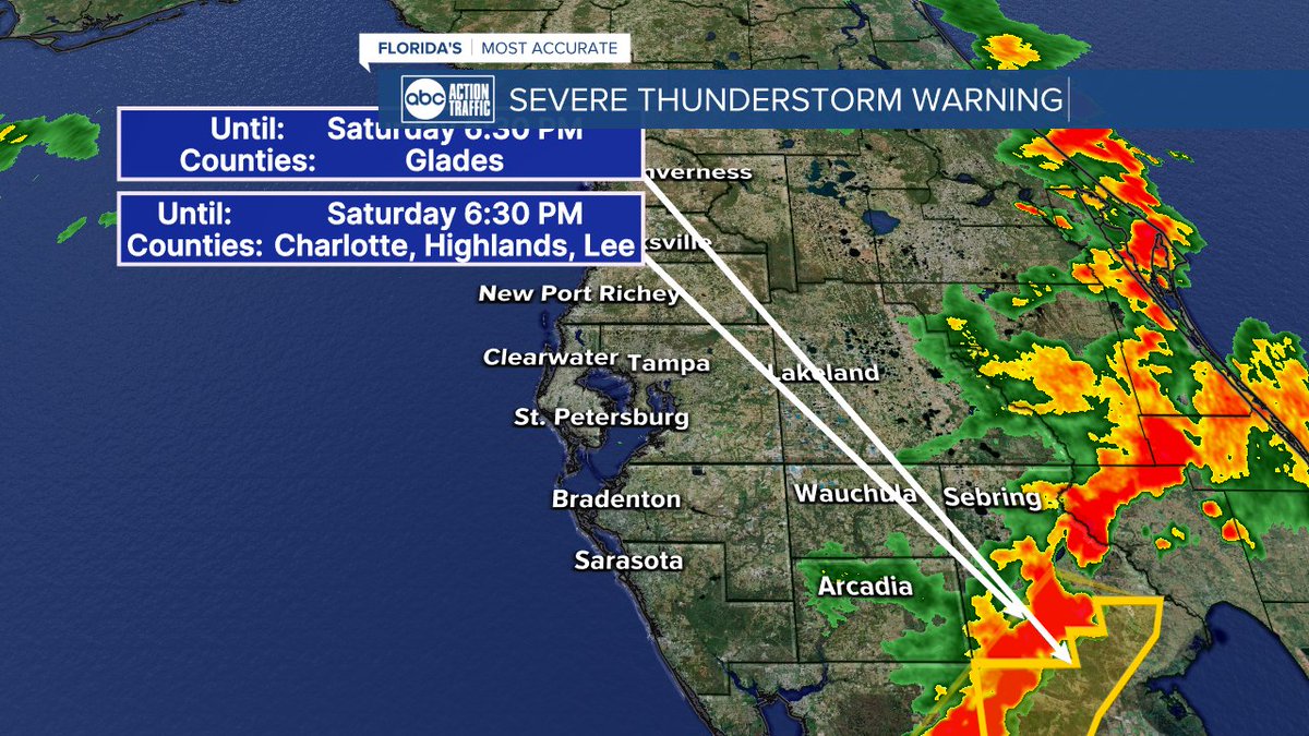 A Severe Thunderstorm Warning has been issued for our area. Stay tuned for further updates.