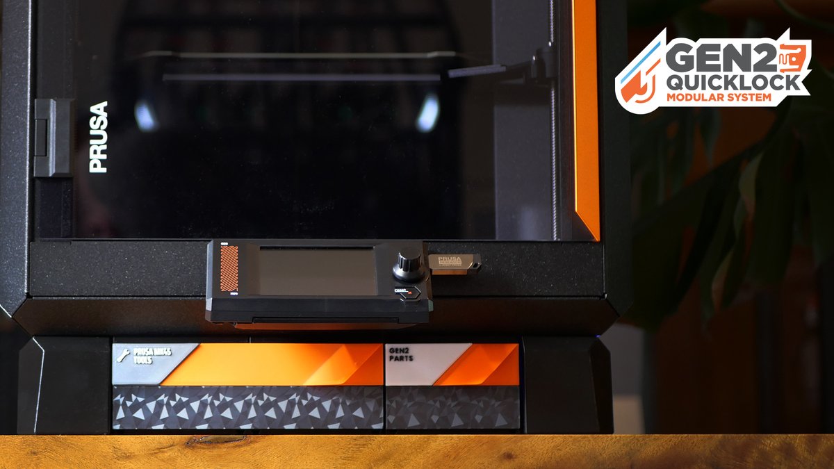 jerrari3D's tweet image. The GEN2 Prusa Core One Kit is finally out! Add 3D Printable modular storage to your printer!
Video:
youtu.be/70vzuhhjdb4?si…
Download:
jerrari3d.com/gen2-modular-s…
@Prusa3D #3DPrinting #3dprint @josefprusa