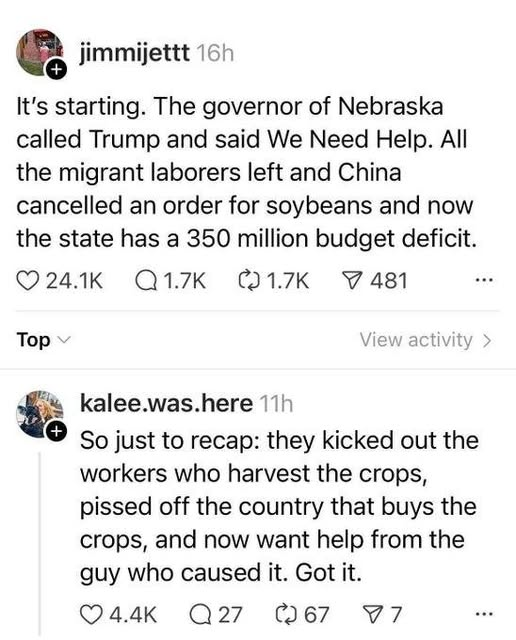 LilRdVet2's tweet photo. @elonmusk Meanwhile, in the breadbasket of America... this is already happening: https://t.co/cXNRT7thWT