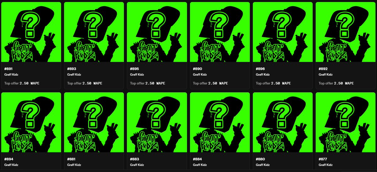 OfficialCryptoCube.eth (@officialcubenft) on Twitter photo Got me some "Graff Kidz" by <a href="/stoney_eye/">StoneyEyeStudios</a> did you?ββ Mint still live LFG! #ApeChain #Blever
app.blever.xyz/drops/graff-kiβ¦
Can't wait for the reveal π Got me some "Graff Kidz" by <a href="/stoney_eye/">StoneyEyeStudios</a> did you?ββ Mint still live LFG! #ApeChain #Blever
app.blever.xyz/drops/graff-kiβ¦
Can't wait for the reveal π