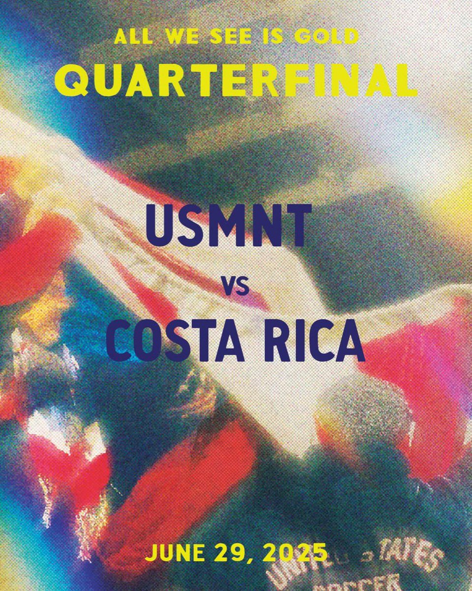 Gold Cup Quarterfinal 
Sunday evening. Kickoff at 6

Officials watch party at downtown Johnnys Tavern P&amp;L

⚽️ <a href="/USMNT/">U.S. Soccer Men's National Team</a> 
⏰ 6:00 kickoff
🆚 Costa Rica
📺 FOX
🎉 <a href="/JohnnysTaverns/">Johnny’s Tavern</a> P&amp;L
🍺 <a href="/Boulevard_Beer/">Boulevard Brewing Co.</a> Schooners