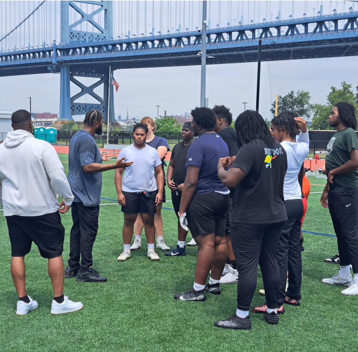 AUMAITRE ATHLETICS host 1st ever OLvsDL competition Rutgers Camden NJ.