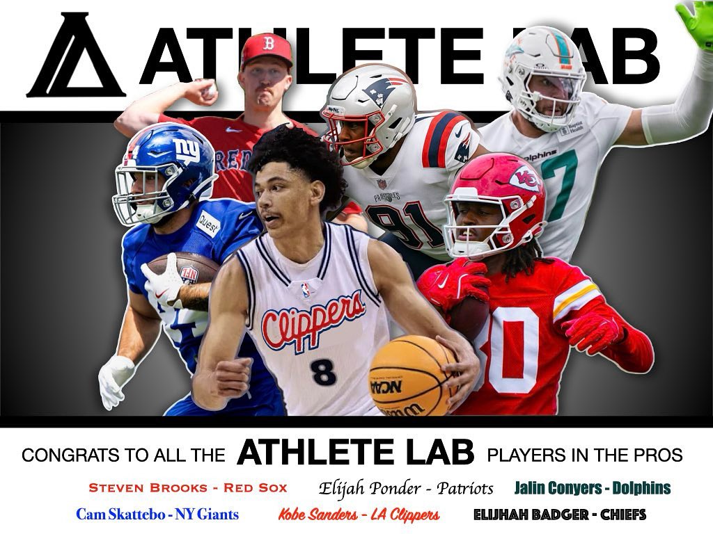 AthleteLabTeam's tweet image. Congrats to all the @AthleteLabTeam players in the pros!
Our Athlete Lab team of students helped create #NIL marketing for the next great roster of #ProAthletes! We are cheering for you!
#sports #athletes #marketing #studentathlete @GatorsFB @CalPoly @ASUFootball @TexasTechFB