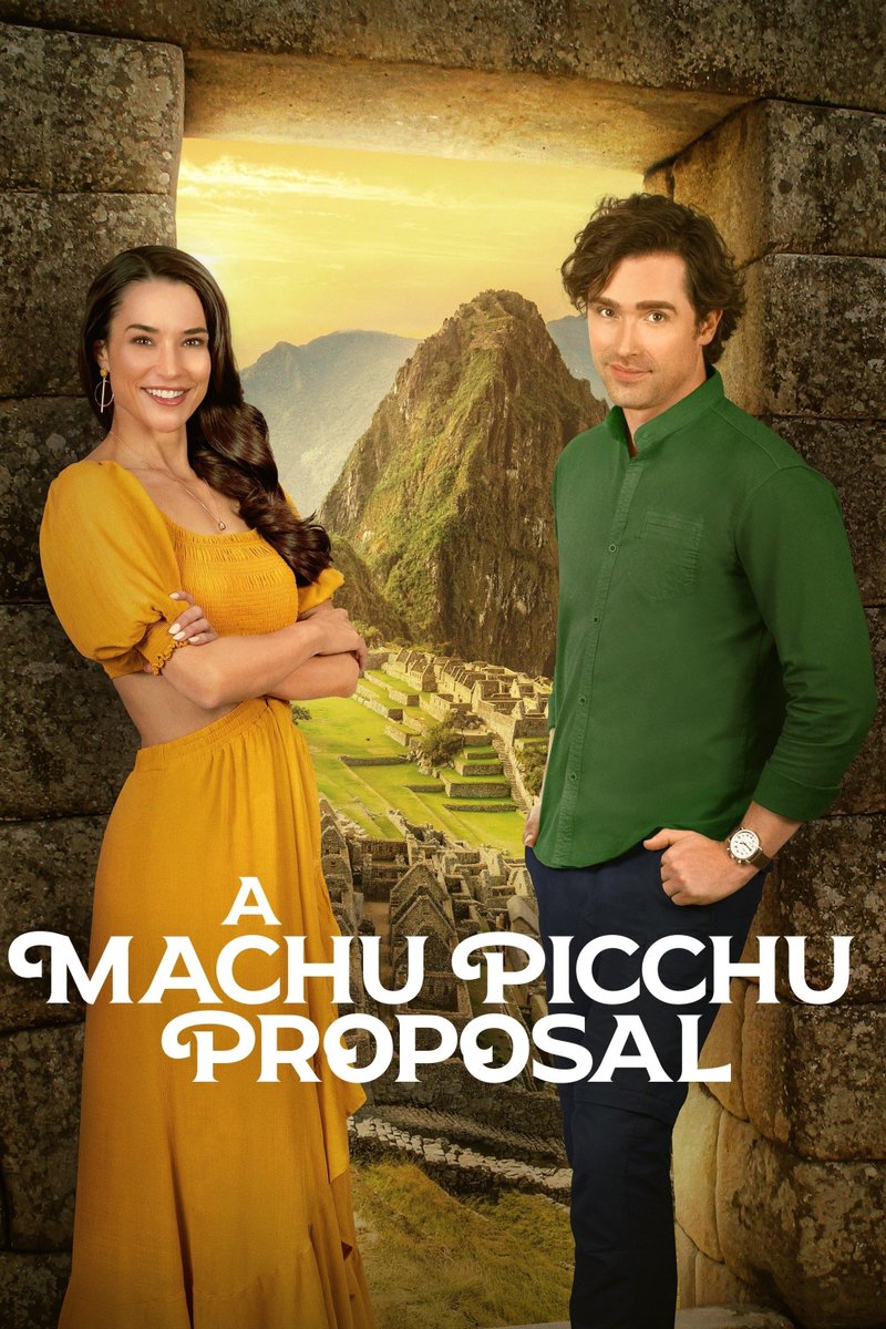 The_Ent_Factor's tweet photo. The romantic comedy A MACHU PICCHU PROPOSAL premieres today 8/7c on Hallmark. Trailer, clip, featurette, images and poster here:
https://t.co/kp7c0s5BuY
#hallmark #hallmarkchannel #rhiannonfish #alexsantos #romance #amachupicchuproposal #comedy @hallmarkchannel https://t.co/mvhRRiHvSp