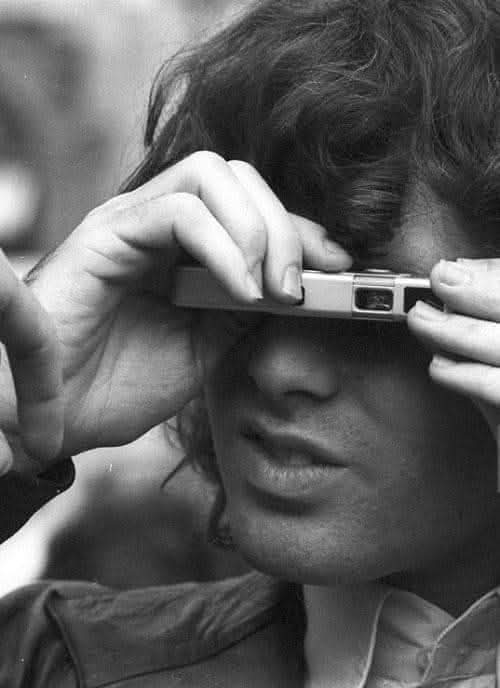 Jim always a constant observer of humanity, camera  never too far from his hands. 
1968..
#JimMorrison