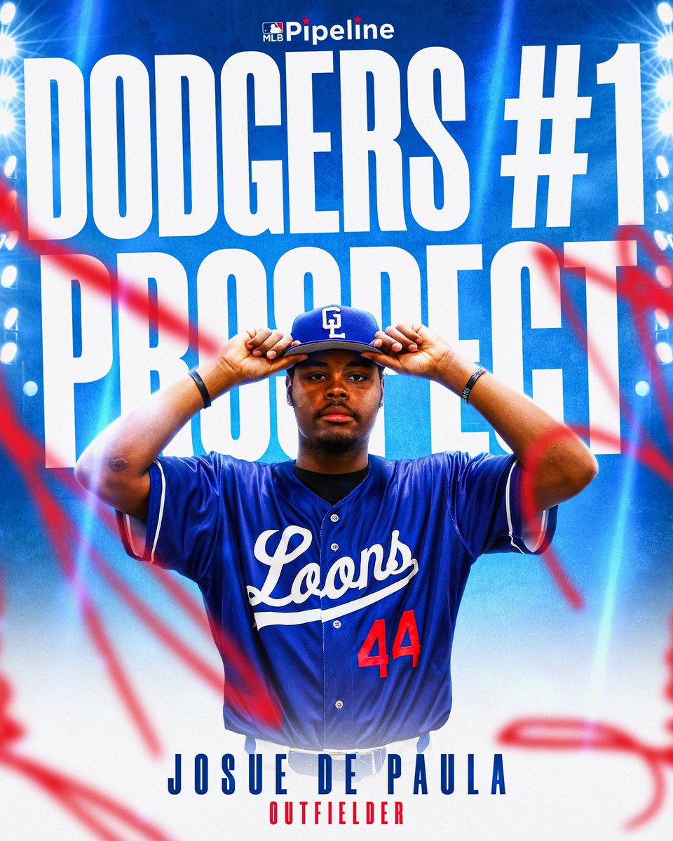 Josue De Paula rises to the <a href="/Dodgers/">Los Angeles Dodgers</a> #1 prospect 👀