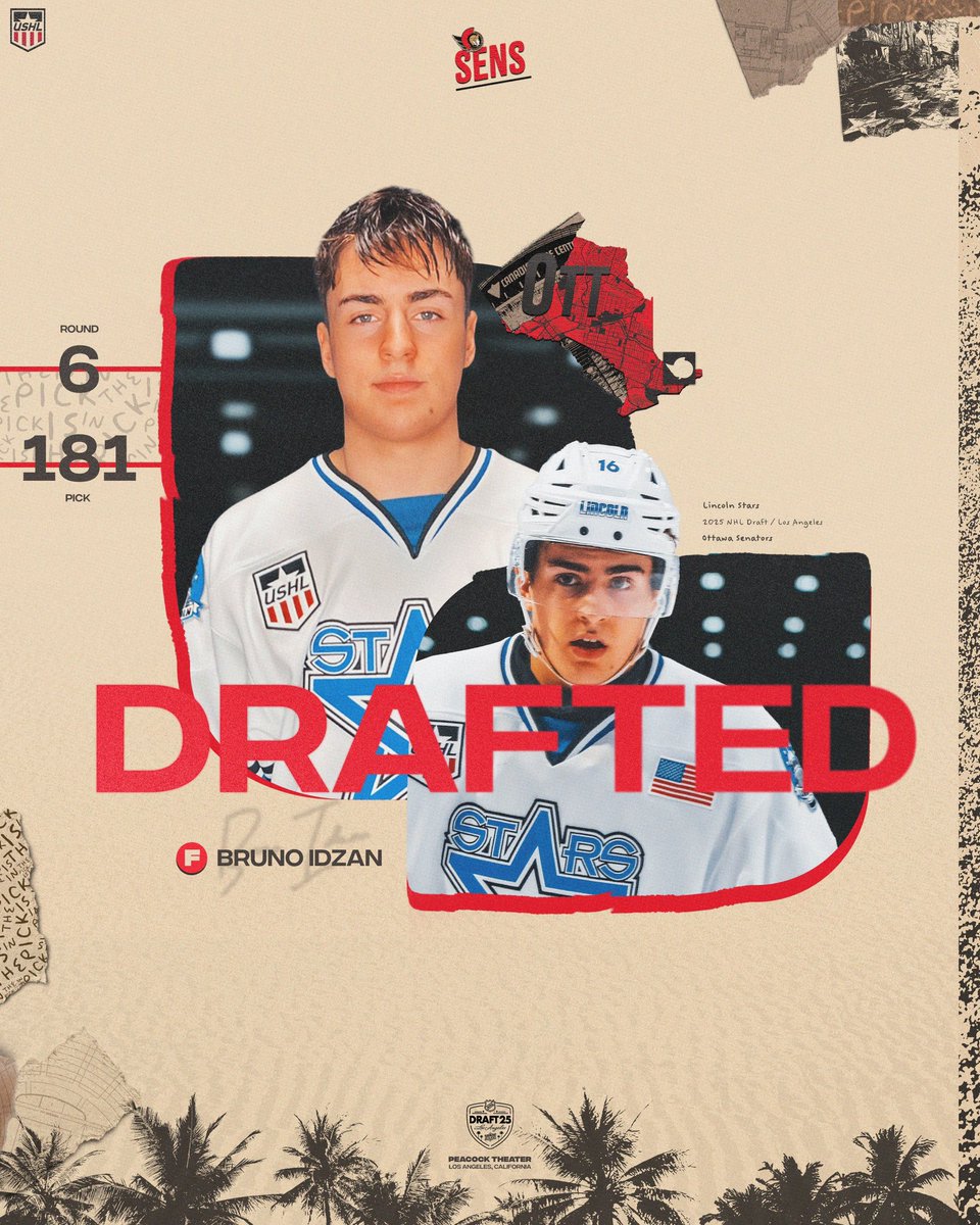 BRUNO IS AN OTTAWA SENATOR🔴⚫️

#2025NHLDraft | #USHL
