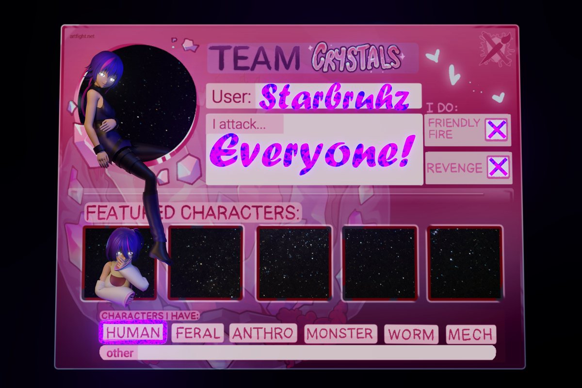 Starbruhz's tweet image. ART FIGHT ART FIGHT ART FIGHT ART FIGHT
#artfight #artfightteamcrystals