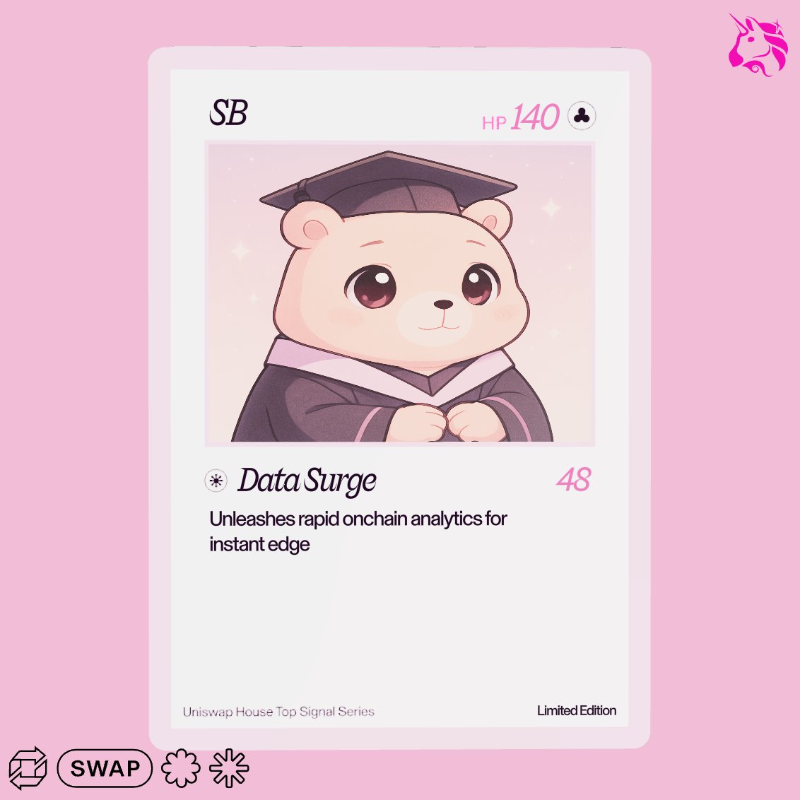 subinium's tweet image. Data Surge: Unleashes rapid onchain analytics for instant edge
@Uniswap Card 🦄