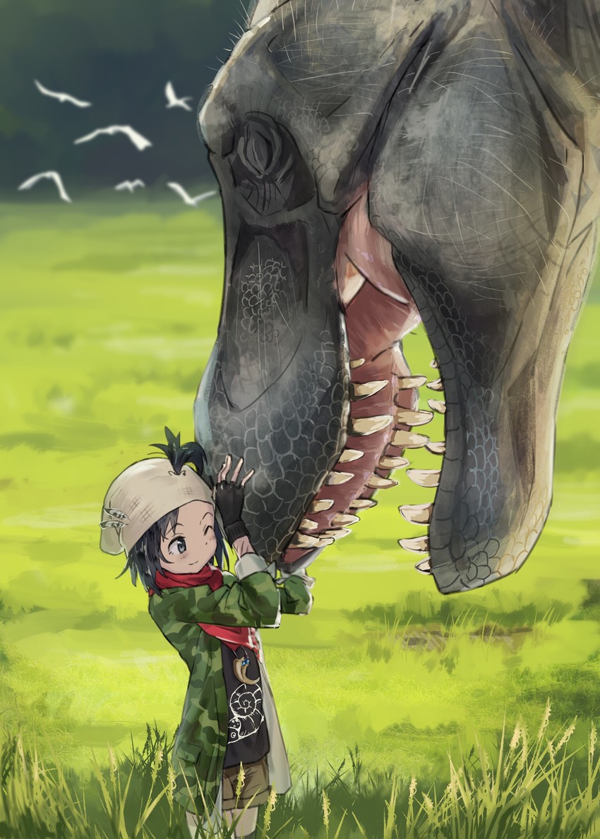 Greeting the Tyrant King by Ari Hinoko on Pixiv