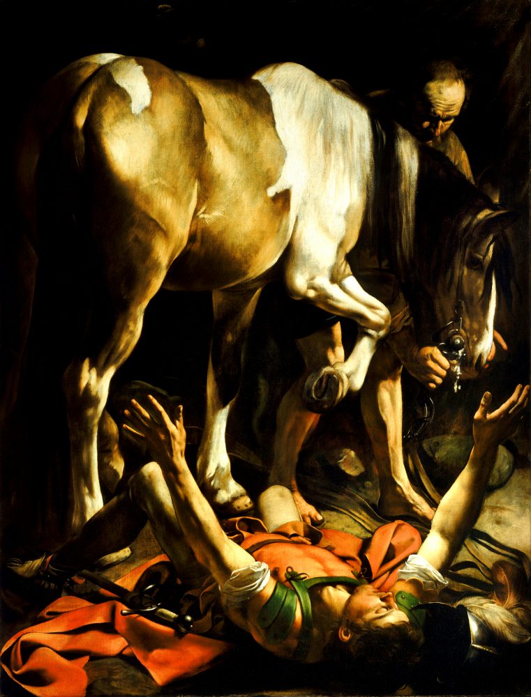 Father_LoCoco's tweet image. Over 400 years after Caravaggio’s "Conversion of Paul" and "Crucifixion of Peter" were commissioned for an Augustinian church in the Jubilee Year of 1600, tomorrow an Augustinian Pope will preside over the conferral of pallia to new bishops at a Mass honoring these two princes of…