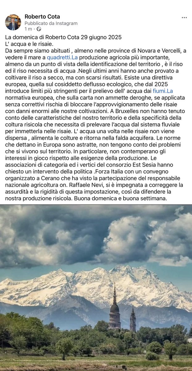 La domenica di <a href="/roberto_cota/">Roberto Cota</a>