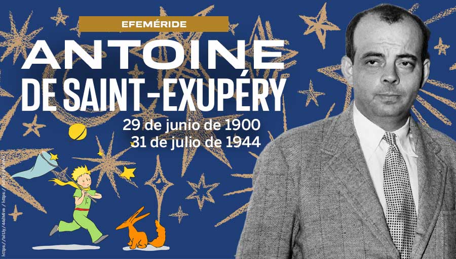 “Fue el tiempo que pasaste con tu rosa lo que la hizo tan importante”. 🌹
#UnDíaComoHoy, hace 125 años, nació Antoine de Saint-Exupéry ✍️, autor de un clásico literario de la lengua francesa: “El Principito” 🤴🌕. Revive la historia en <a href="/descargacultura/">Descarga Cultura.UNAM</a> &gt; bit.ly/40ZdfUx