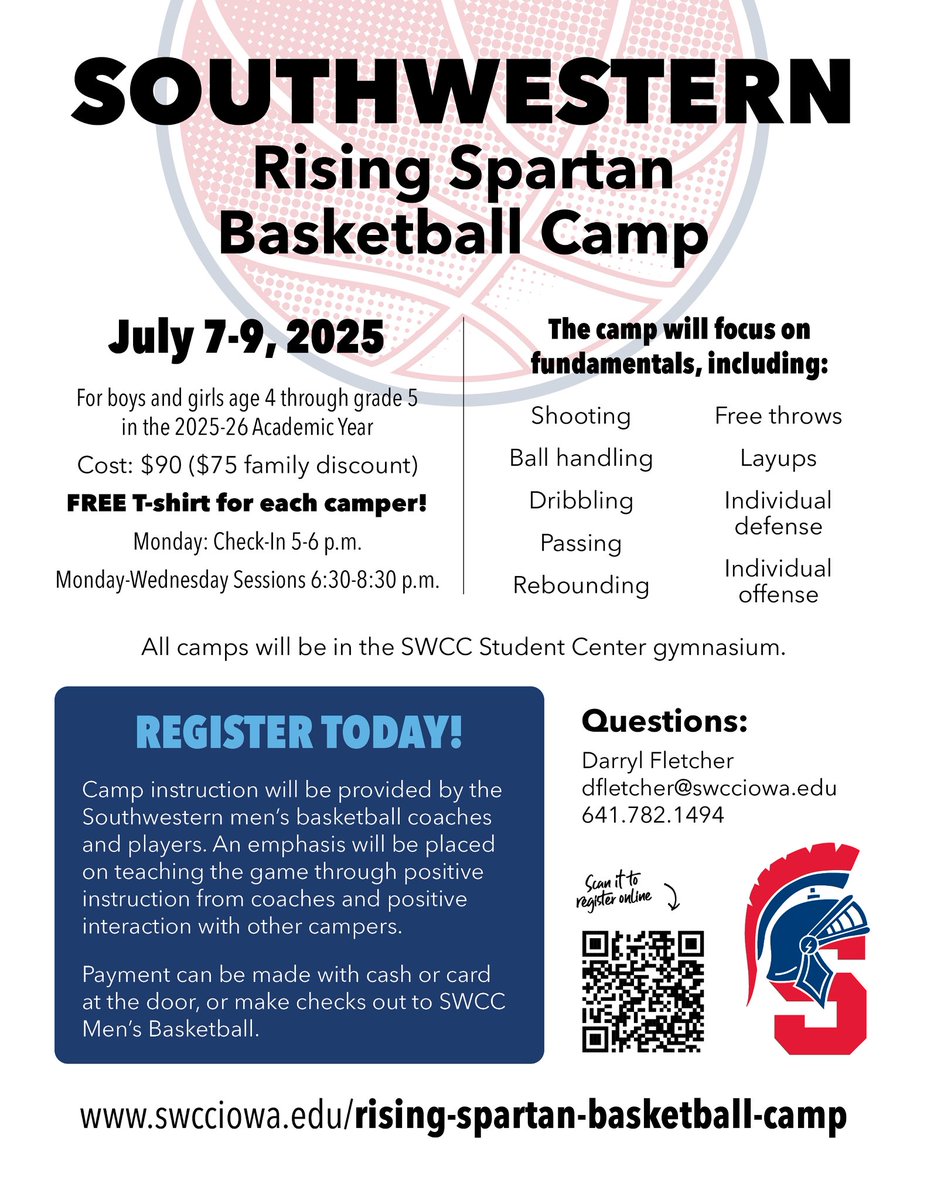 Last week to get signed up. Will be fun couple days with gear giveaways. Come get some work and parents have some time to yourself.