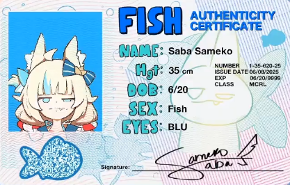 This is so fake that it's real.
#samekosaba #saba