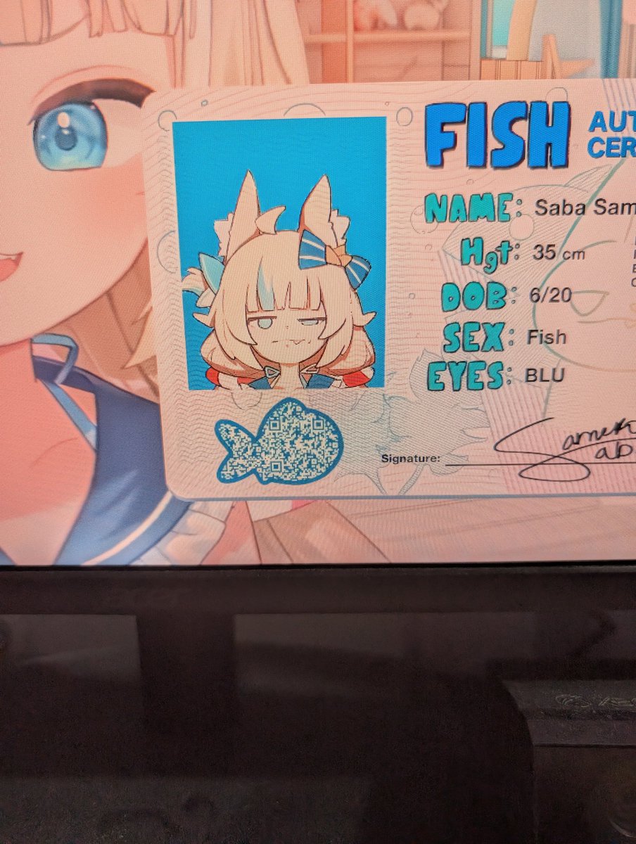 Just got a brain fart by this fishy
#samekosaba