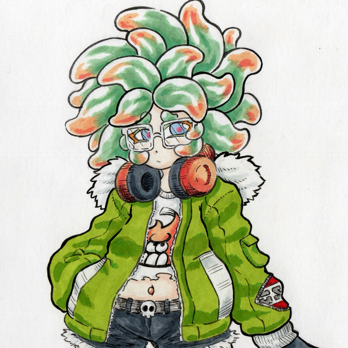 EvinBlacksmith's tweet image. Annie 🟢🟠 (SPLATOON 3)