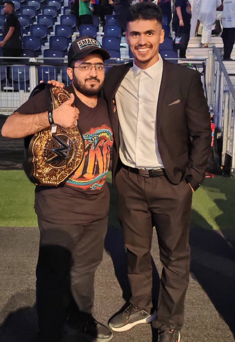اشكر WWE على اهتمامهم بالمصارعين السعوديين ودعوتهم وبإذن الله هذي بداية الخير ماكان لنا دور بالعرض بس عوضنا الله فيكم اليوم 💚

 #WWENOC