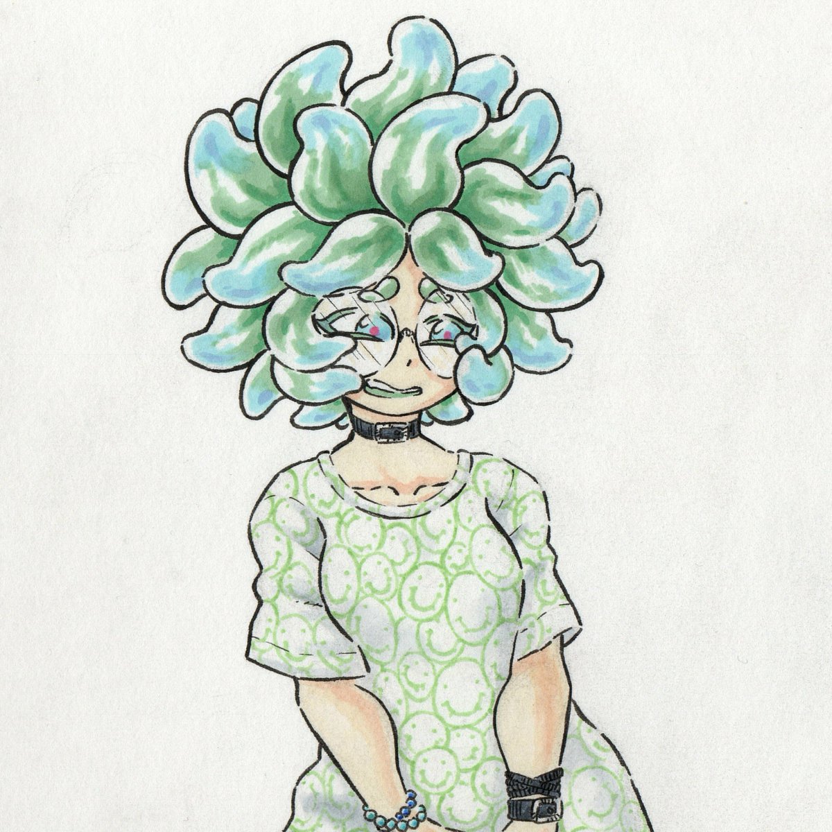 EvinBlacksmith's tweet image. Annie 🟢🔵 (SPLATOON 3)