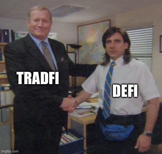 TradFi, EmFi, DeFi, PayFi, HealthFi, and more. <a href="/Fiserv/">Fiserv</a> is *Fi, enabling and innovating across numerous vertical and horizontal areas of finance. We are building some awesome stuff that is closing the gap between TradFi and DeFi on <a href="/solana/">Solana</a> with <a href="/circle/">Circle</a> , <a href="/Paxos/">Paxos</a> , <a href="/PayPal/">PayPal</a> , and