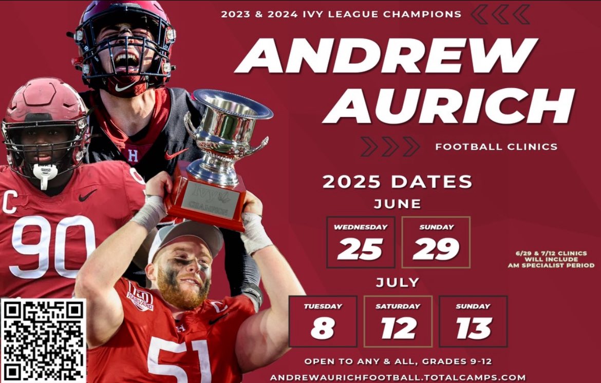 I’ll be at Harvard tomorrow!! <a href="/MiddCoachCaputi/">David Caputi</a> <a href="/MiddFBMandigo/">Doug Mandigo</a> <a href="/CoachSimmonsC/">Coach Chris Simmons</a> <a href="/Coach_MGrove/">Malik Grove</a> <a href="/Coach_Hobbins/">Liam Hobbins</a> <a href="/BallCoachC/">Mark Clements</a> <a href="/CoachRadulski/">Tom Radulski</a> <a href="/Cats_CoachCoyne/">Coach Coyne</a> <a href="/NickSpause/">Coach Spause</a> <a href="/mdeitrick44/">Mike Deitrick</a> <a href="/CoachBJHammer/">William Hammer</a> <a href="/CoachMichaeles/">Jonathan Michaeles</a>