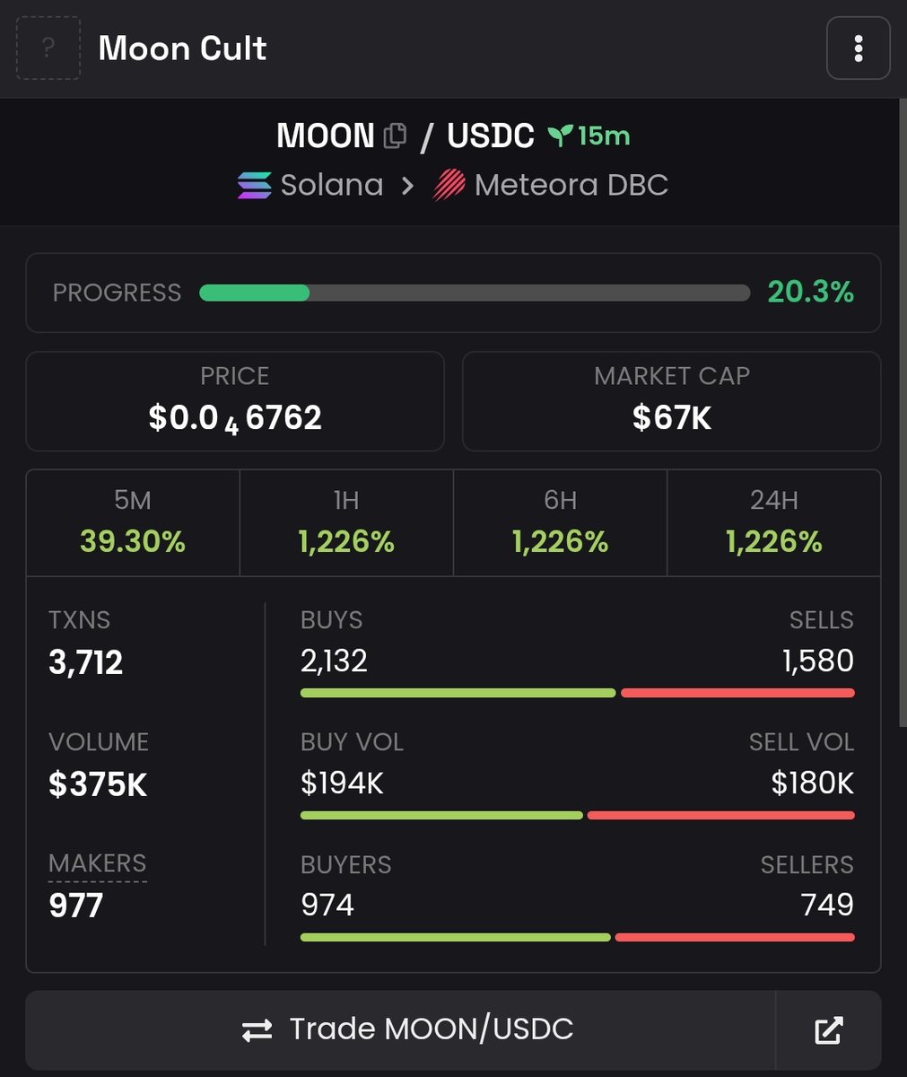 🌙🚨 MOON CULT is not just a coin, it’s a MOVEMENT.
Worship the moon. Obey the cult. Dump the FOMO.
$MOON launching on SEI — where memes meet madness.
B9FmeLmn4jpHCbJCYXQucqJytwUWZzhPtqzAMNSTmoon

<a href="/elonmusk/">Elon Musk</a> <a href="/pumpdotfun/">pump.fun</a> <a href="/AxiomExchange/">Axiom</a> <a href="/gmgnai/">GMGN.Ai</a>
#MoonCult #SEI #MemeCoin #CultSeason