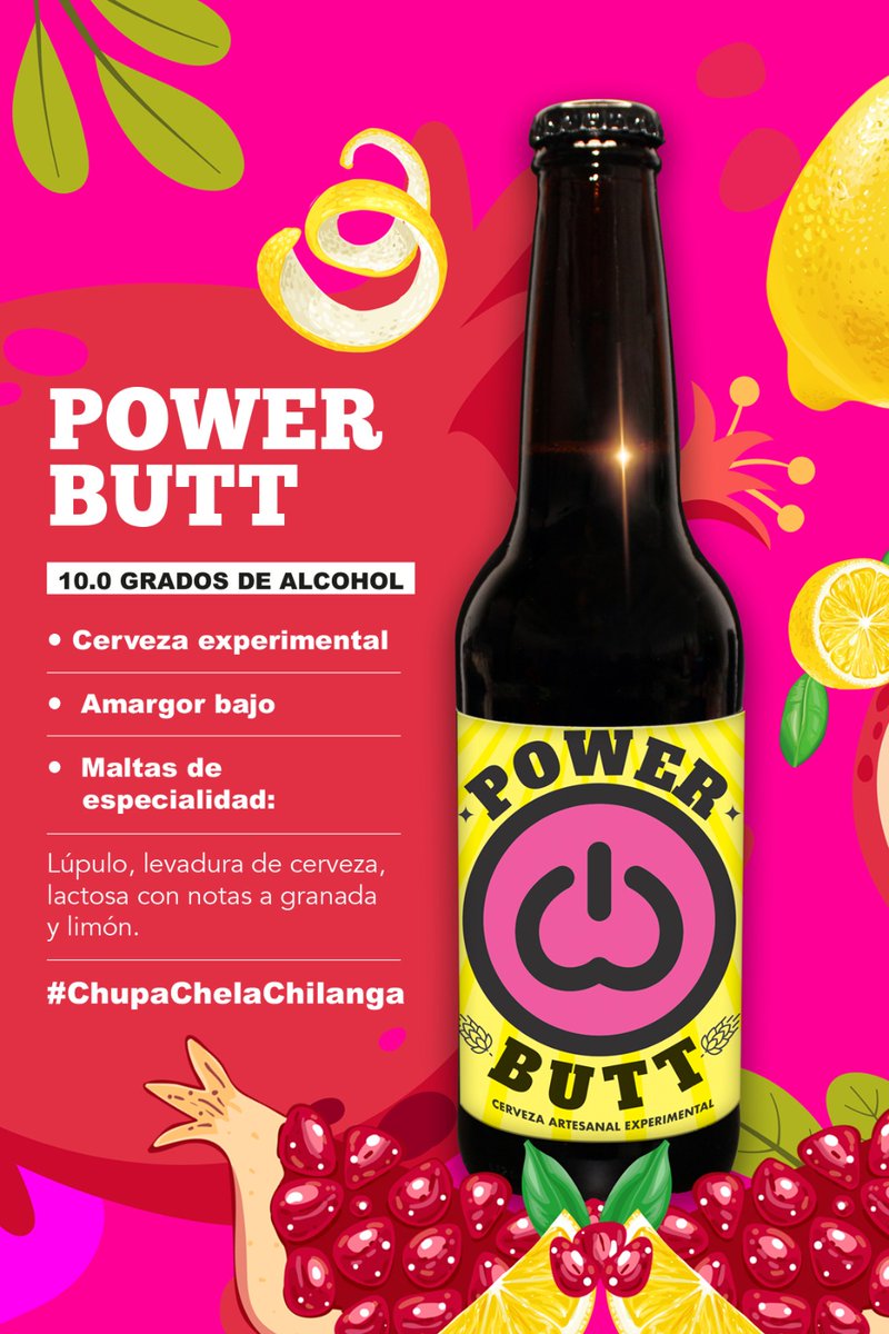 ChilangasSurf's tweet photo. Lista nuestra nueva cerveza artesanal experimental TRANZ, dirigida a la comunidad LGBTQ+ "Power Butt", que significa “trasero poderoso" literalmente, que eres un trasero que “se la rifa en la cama”.
#powerbutt #diadelorgullolgbt🏳️🌈 #chupachelachilanga
#Pride2025 #DiadelOrgullo https://t.co/MtRY4sm1tU