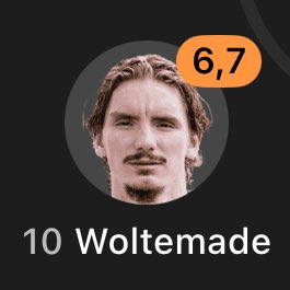 Danke FC Bayern München.

Mit eurer Woltemade-Aktion habt ihr die gesamte U21 gef
