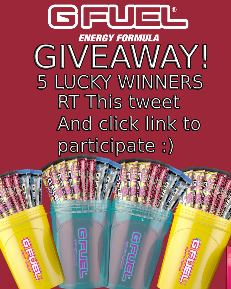 EnvoExo's tweet photo. 🚨 GFUEL GIVEAWAY!🚨 Want a FREE
@GFuelEnergy Starter kit? Here’s your shot! 
HOW TO ENTER: https://t.co/5LYN6HCyTf
Remember to RT and Like this tweet.
Good Luck guys!🔥 https://t.co/50KtOWr22m