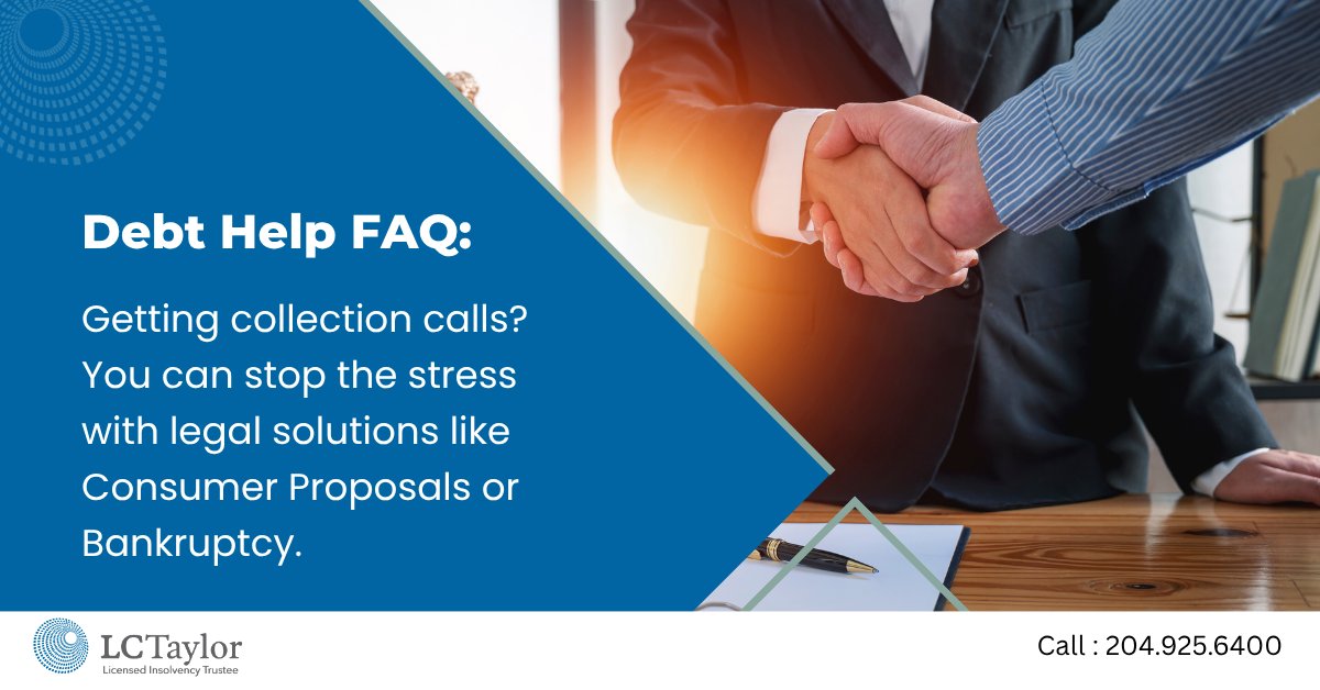 Collection calls can hijack your day—but don’t panic. You have rights, and you have options. Here’s what to do when debt collectors come calling: lctaylor.com/what-should-yo… #DebtCollection #CollectionAgency #DebtRelief #ConsumerRights #DebtHelp #MoneyManagement #Bankruptcy