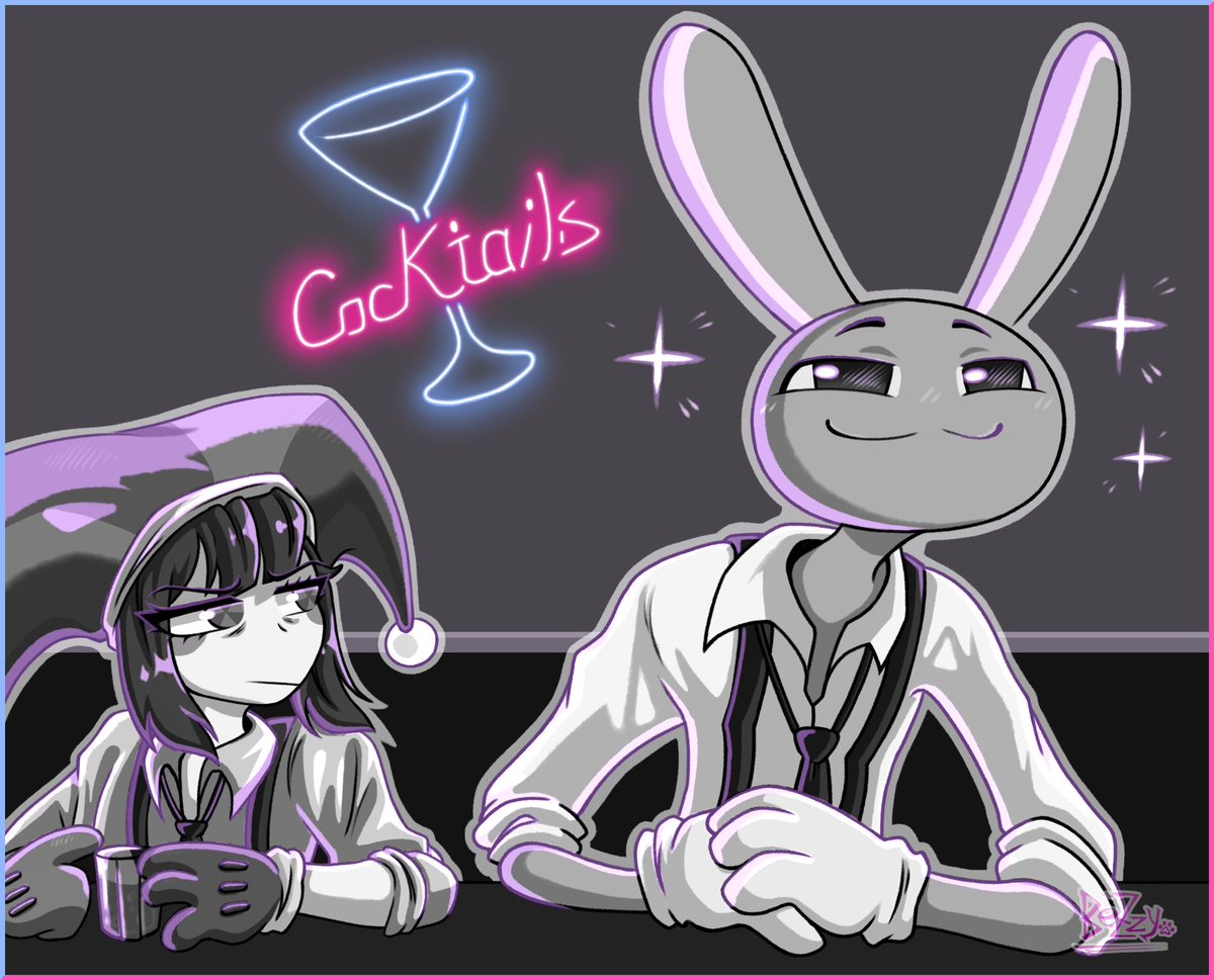 Bezdnix's tweet photo. His face is so funny in this shot >w< 
☆☆☆
#TheAmazingDigitalCircus #Tads #tadsjax #Jax #Pomni #fanart https://t.co/6eXsylr8Xa