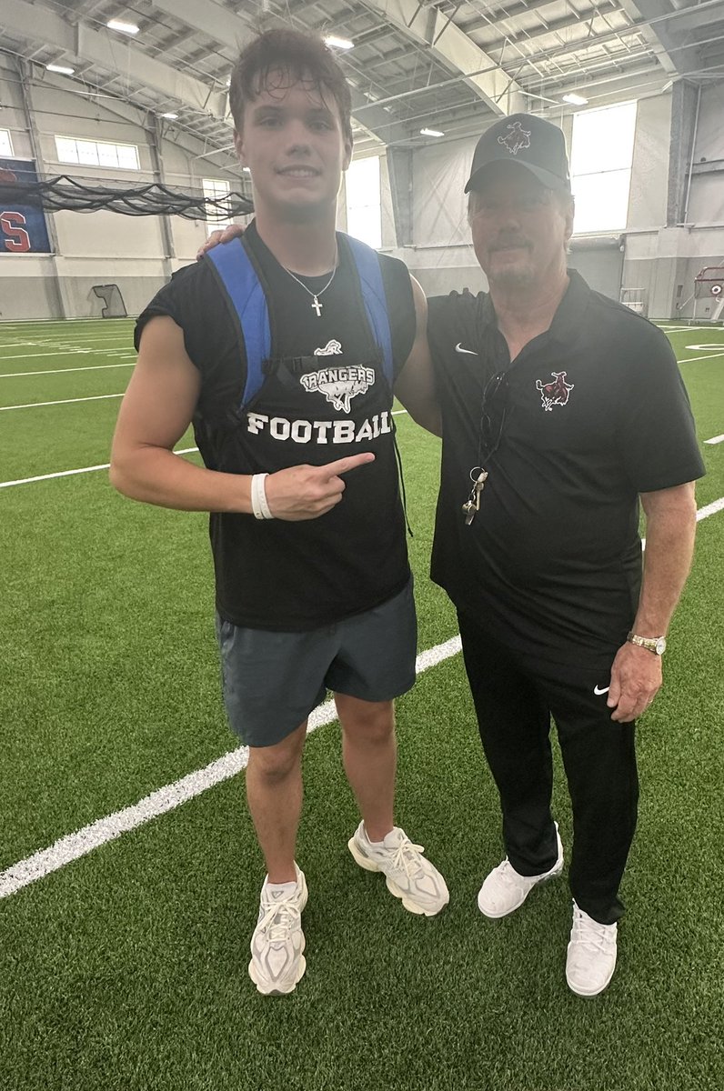 Ty Johnson (@ty2johnson_) on Twitter photo #AGTG After a great camp and 2 amazing conversations with <a href="/RonnieJJones/">Coach Ronnie Jones</a> and <a href="/Coach_J_Medrano/">Jason Medrano</a> I am blessed to receive a D2 Offer from <a href="/nwosufootball/">Ranger Football</a>
<a href="/GHSMustangsFB/">GHSMustangsFootball</a> <a href="/GHSFBBooster/">Grapevine Mustangs Football Booster Club</a> <a href="/coachrsmith12/">Coach Ryan Smith</a> <a href="/CoachZachClark/">Zach Clark</a> <a href="/TXRecruits/">Texas Recruits</a> <a href="/TXTopTalent/">TX TOP TALENT</a> <a href="/ThrowItDeep/">Throw It Deep</a> <a href="/Coach_Stanfield/">Stanfield Qb</a> <a href="/foster_sawyer/">Foster Sawyer</a> #AGTG After a great camp and 2 amazing conversations with <a href="/RonnieJJones/">Coach Ronnie Jones</a> and <a href="/Coach_J_Medrano/">Jason Medrano</a> I am blessed to receive a D2 Offer from <a href="/nwosufootball/">Ranger Football</a>
<a href="/GHSMustangsFB/">GHSMustangsFootball</a> <a href="/GHSFBBooster/">Grapevine Mustangs Football Booster Club</a> <a href="/coachrsmith12/">Coach Ryan Smith</a> <a href="/CoachZachClark/">Zach Clark</a> <a href="/TXRecruits/">Texas Recruits</a> <a href="/TXTopTalent/">TX TOP TALENT</a> <a href="/ThrowItDeep/">Throw It Deep</a> <a href="/Coach_Stanfield/">Stanfield Qb</a> <a href="/foster_sawyer/">Foster Sawyer</a>
