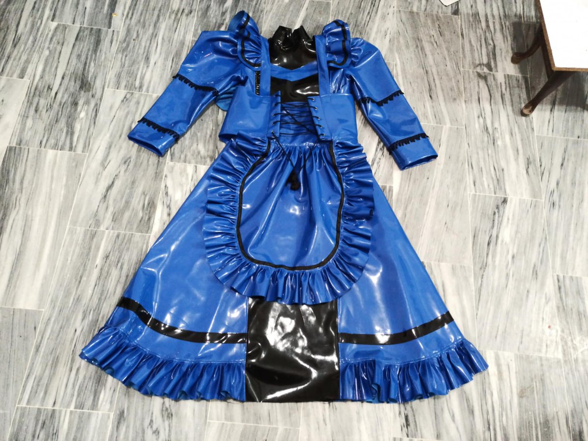 I’ve just completed this fully custom maid’s outfit, and I hope you all like it.  
If anyone is interested in having this outfit made in their own size, feel free to message me.