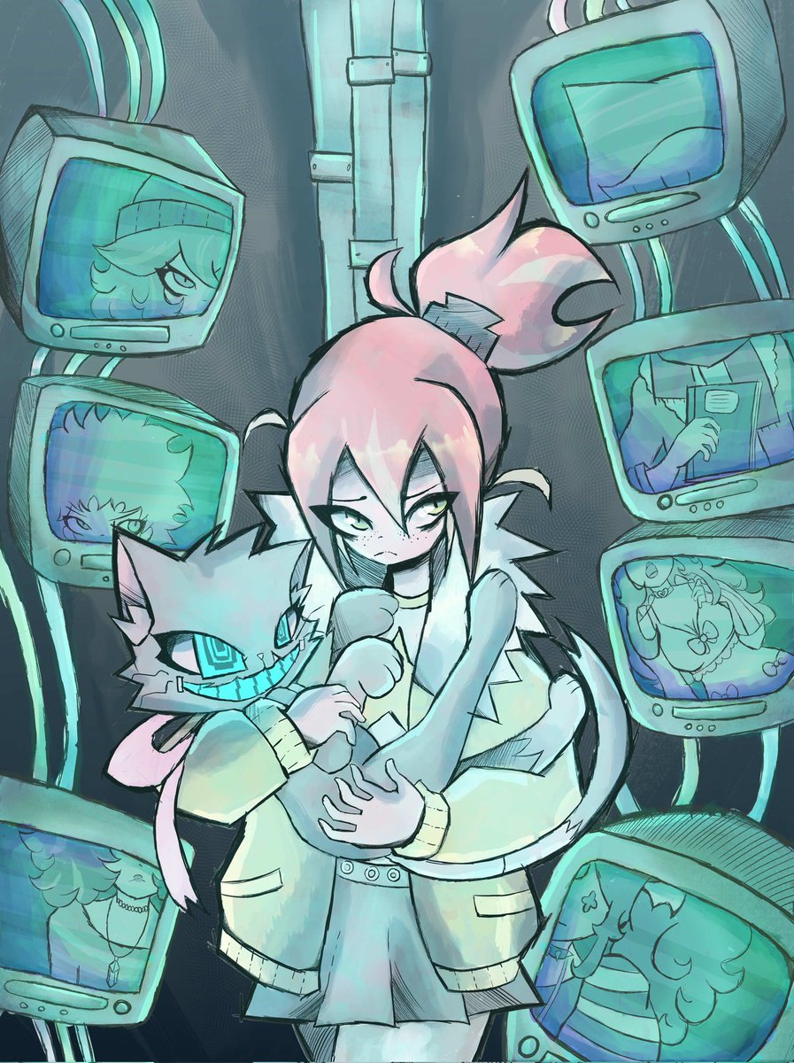 Emerald_devs's tweet image. 🐱🖥! 

#gamedev #indiegame #rpgmaker
#indiedev #illustration #visualnovel