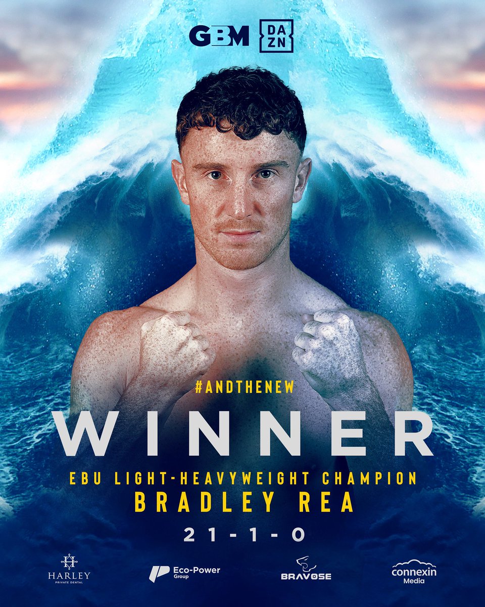 GBM Sports (@gbm_sports) on Twitter photo #ANDTHENEW <a href="/bradrea_/">Bradley “The Sting” Rea 🐝</a> gets the win in a 12 round cracker💥
#DeepWaters | Connexin Live, Hull | @daznboxing #ANDTHENEW <a href="/bradrea_/">Bradley “The Sting” Rea 🐝</a> gets the win in a 12 round cracker💥
#DeepWaters | Connexin Live, Hull | @daznboxing