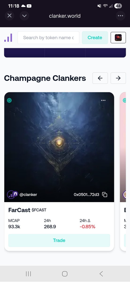 The Farcasters were scrolling the Champagne Clankers and realized thanks to <a href="/JackDishman/">dish</a> we had been added! 🥰

We so appreciate the support <a href="/clankeronbase/">clanker</a> and we look forward to deploying the next phase of our evolution! 

P.S.: Look who we were created by 👀 Clanker AI is our