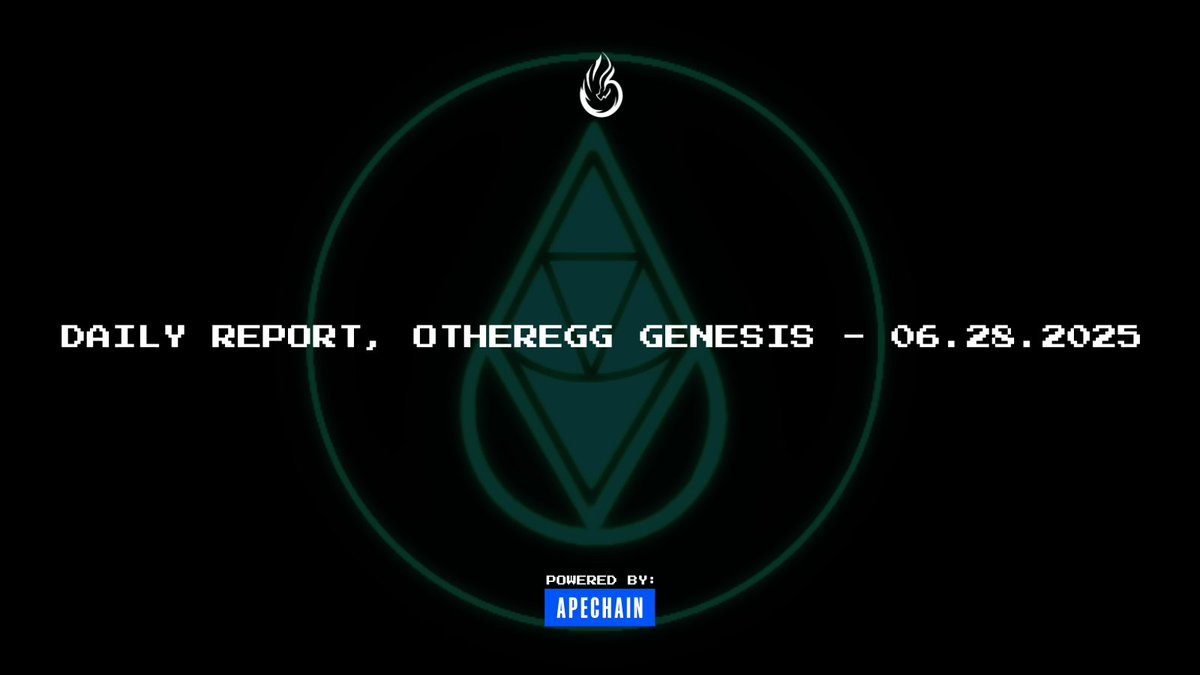 Moonlyght🌙 (@moonlyght_eth) on Twitter photo Daily report of what I did today <a href="/OtherEggGenesis/">OtherEgg Genesis</a>:
- chat with the artist, discussed the vision of activations we have planned. focus atm is on renderings for the 'hatching event'.
- reached out to PM, in relation to building future experiences on Otherside.
thoughts of the Daily report of what I did today <a href="/OtherEggGenesis/">OtherEgg Genesis</a>:
- chat with the artist, discussed the vision of activations we have planned. focus atm is on renderings for the 'hatching event'.
- reached out to PM, in relation to building future experiences on Otherside.
thoughts of the